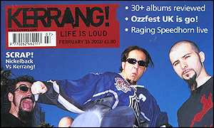 Kerrang! is also a TV station and website