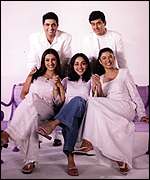 Meghna Gulzar with Filhaal cast