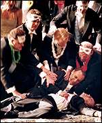 A Masked Ball production at the Royal Danish Opera