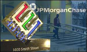 Enron and JP Morgan Chase logos