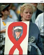 Woman on an Aids Walk