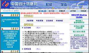 Logo of China's National Bureau of Statistics