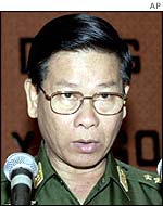 Lt General Khin Nyunt