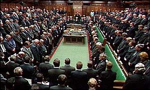 MPs in the House of Commons