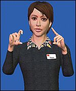 The digital avatars are virtual humans