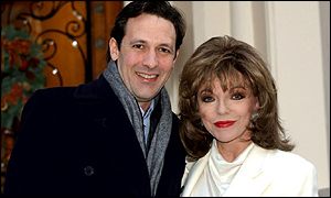 Joan Collins and Percy Gibson