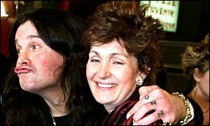 Ozzy with wife Sharon Osbourne