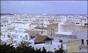The city of Tunis