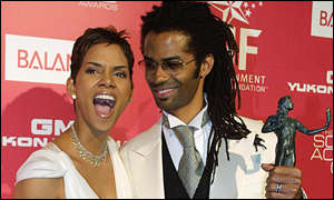 Halle Berry and husband Eric Benet
