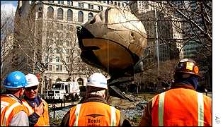 The Sphere in Battery Park, New York