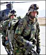 US troops returning from Gardez