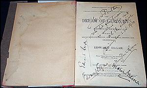 The Dream of Gerontius manuscript