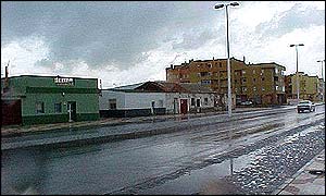 Street scene in La Linea