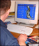 Steve has copied more than 100 CDs