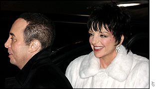 Liza Minnelli and David Gest