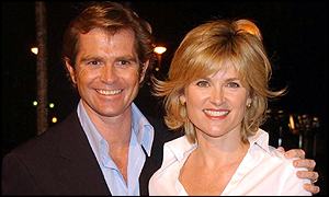 Anthea Turner and husband Grant Bovey