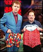 Paul Merton and Johnny Vegas