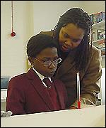 Paulette Wilson and pupil