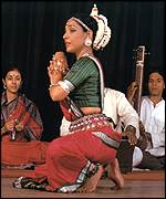 Odissi dancing
