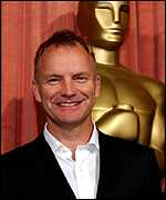 Sting at the Oscar nominees lunch 