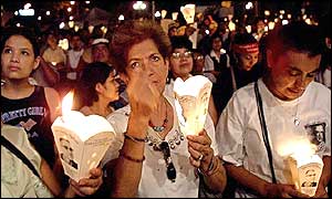 Hundreds of Salvadoreans mark the anniversary of Monsignor Romero's death