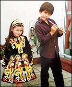 Galbraith has been brought up on Irish folk tunes