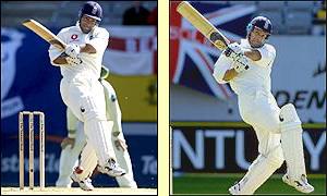 Graham Thorpe made 42 before leaving a ball which clean bowled him