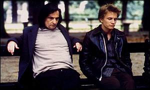 Jean-Pierre Leaud (left) and Jeremie Renier