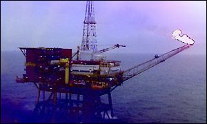 Offshore oil rig