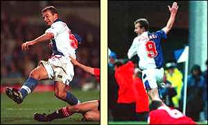 The goals flow continuously for Shearer at Blackburn