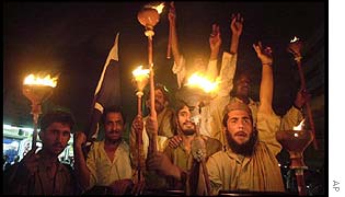 Musharraf supporters