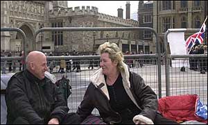 Queen Mother fans spending two nights camping out ahead of her funeral