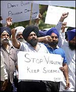 Anti-Pakistan demonstration in New Delhi