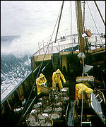 Trawler in the North Sea