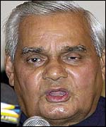 AB Vajpayee speaking in Srinagar