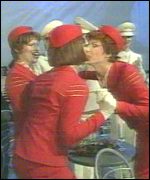 Three transvestites are representing Slovenia