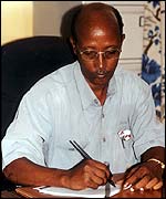 Mogadishu police chief Colonel Abdi Hassan Awale