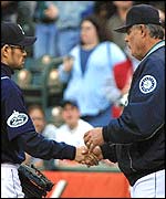 Seattle Mariners' player and coach