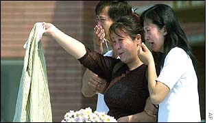 Crash victim's relatives