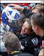 Couthard brings some joy to the McLaren pit