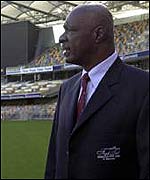 West Indies cricket president Wes Hall
