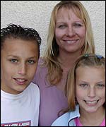 Dusty Smith and her children