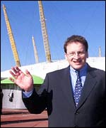 P-Y Gerbeau outside the Dome