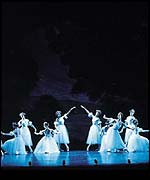 English National Ballet dancers 