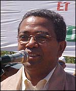 Former Prime Minister Tantely Andrianarivo