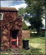 The scene near to where the attack took place