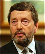 Home secretary David Blunkett
