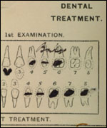 TE Lawrence's dental records