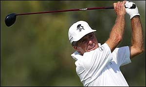 Gary Player was ruled of the the Open qualifying competition by the same injury
