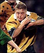 Former Wallaby prop Andrew Blades